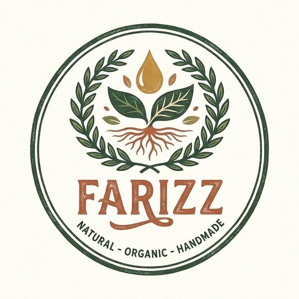 FaRizz LLC logo — Natural · Organic · Handmade